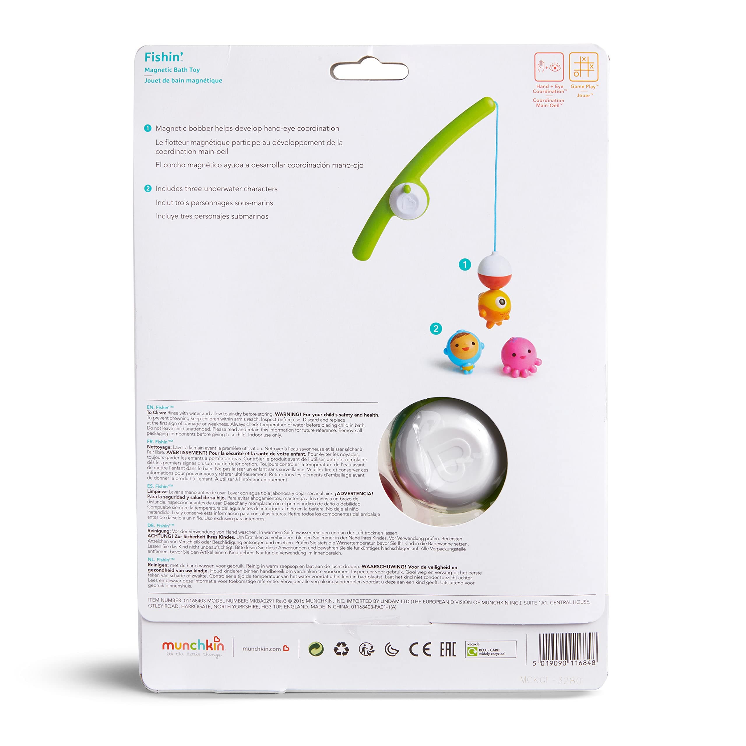 Magnetic Fishing Bath Toy