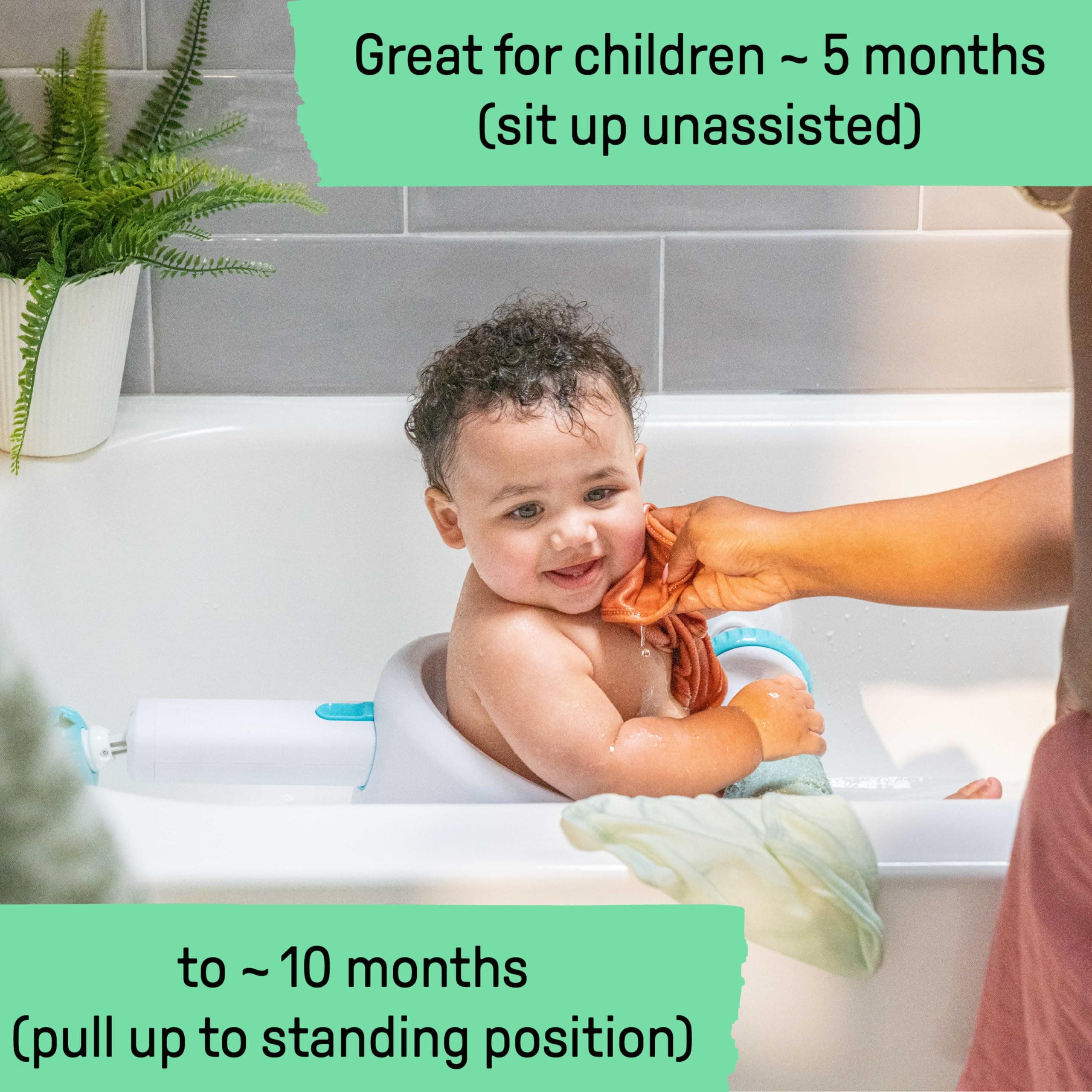 Ghế tắm điều chỉnh với ba giác hút