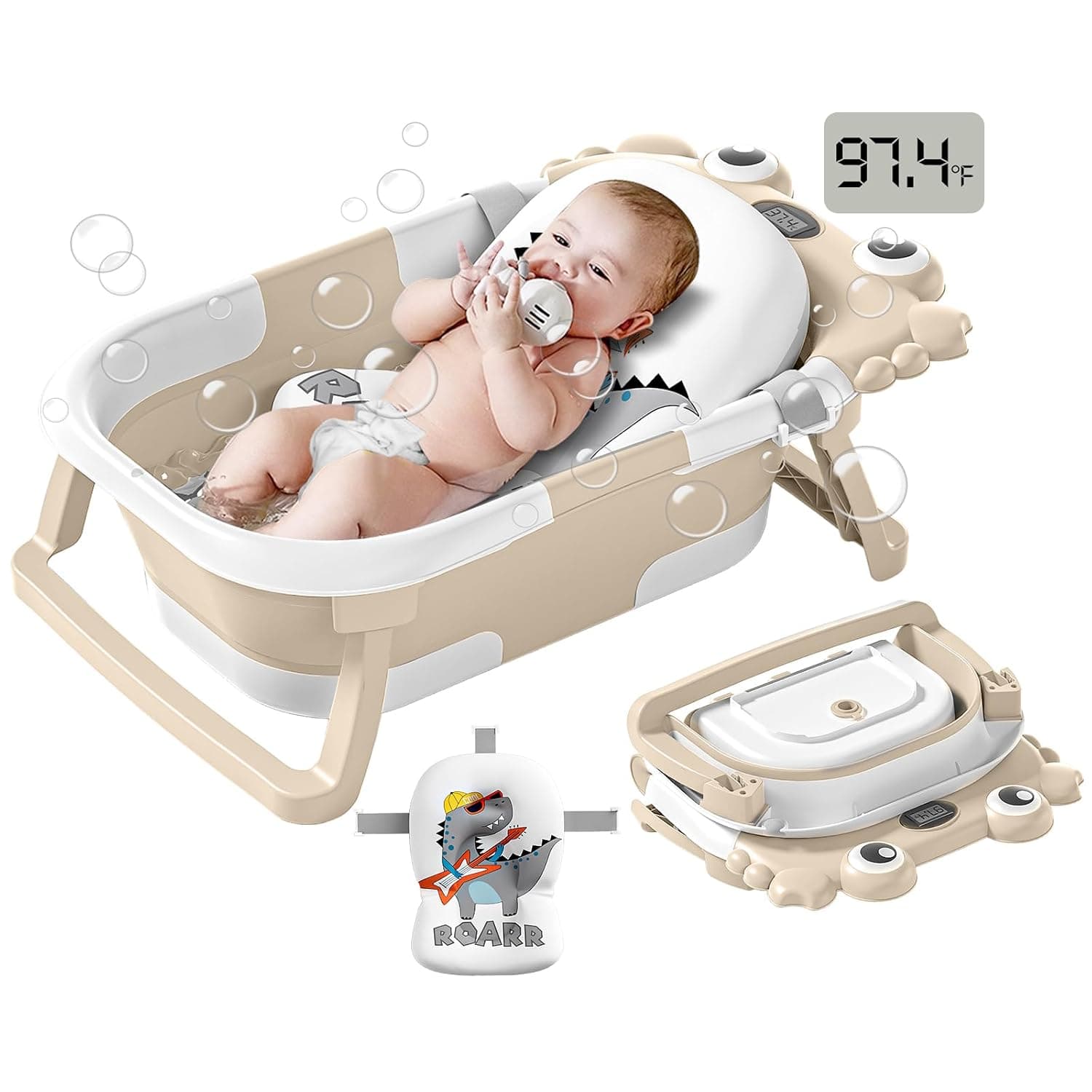Vaschetta pieghevole per bambini, rosa