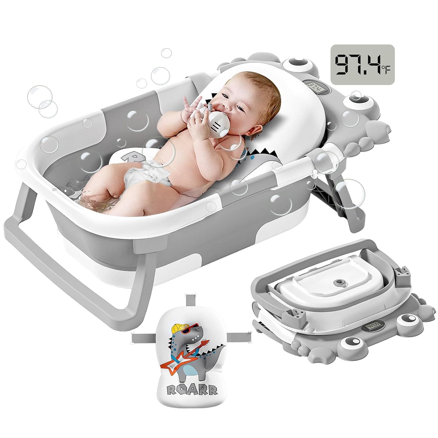 Vaschetta pieghevole per bambini, rosa