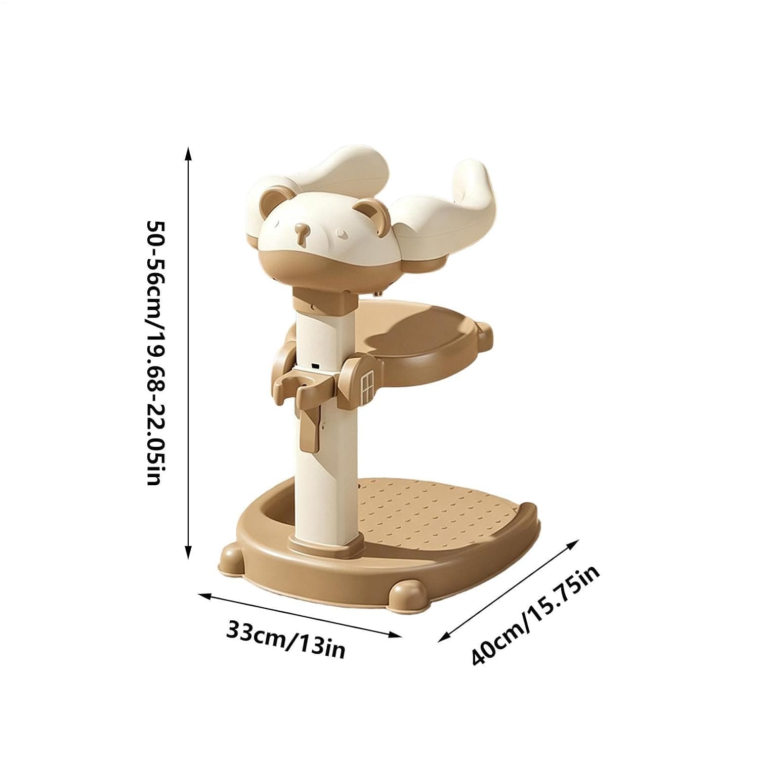 Verstellbare Kinder-Duschhilfe, Khaki
