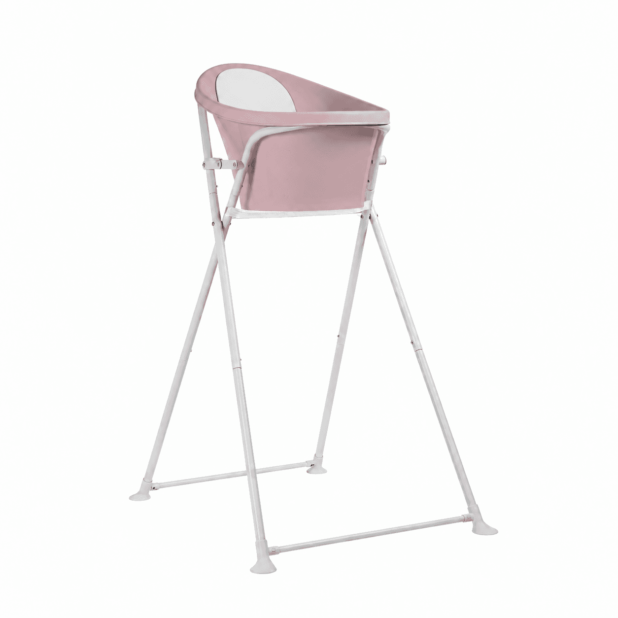 Baby Bath and Folding Stand Bundle, Blossom Pink
