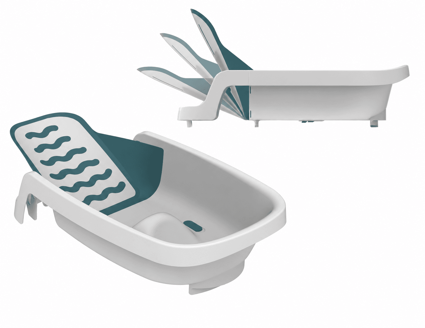 4-in-1 Reclining Baby Bathtub